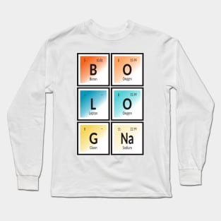 Bologna Periodic Table Long Sleeve T-Shirt